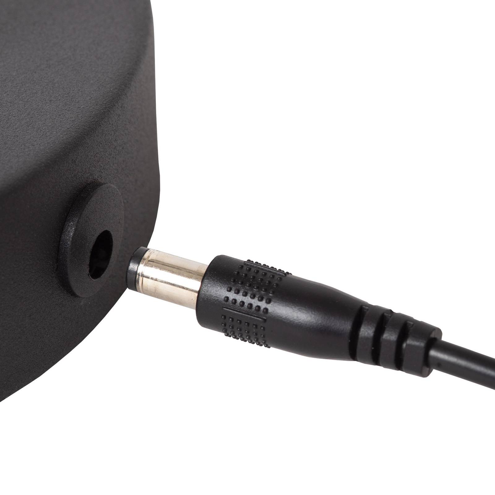 Akumulatorowa lampa stojąca LED Comet, czarna, 3-stopniowe ściemnianie,