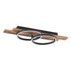 Sentoa LED Taklampe Light Wood/Black - Lindby