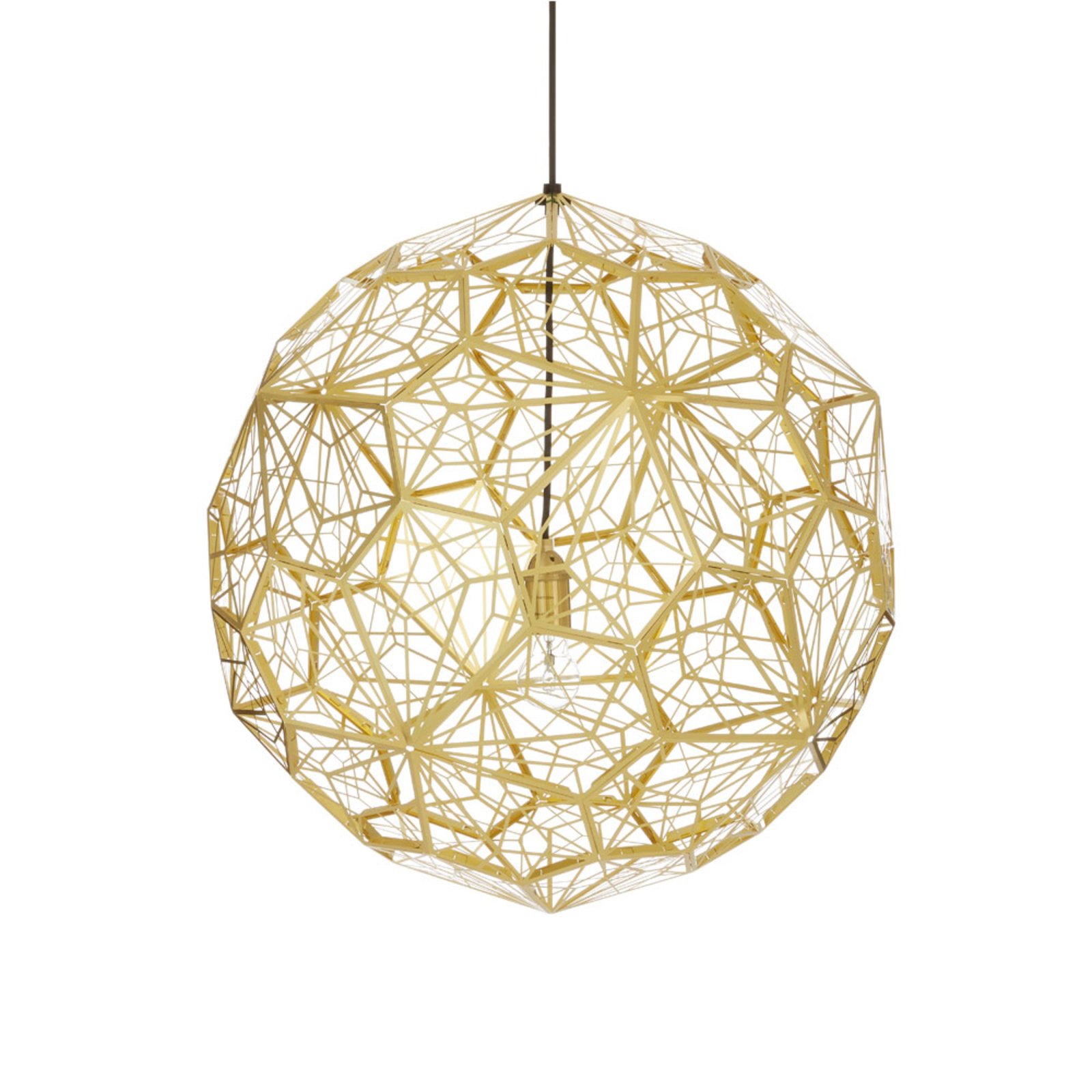 Etch Web Lustră Pendul Brass - Tom Dixon