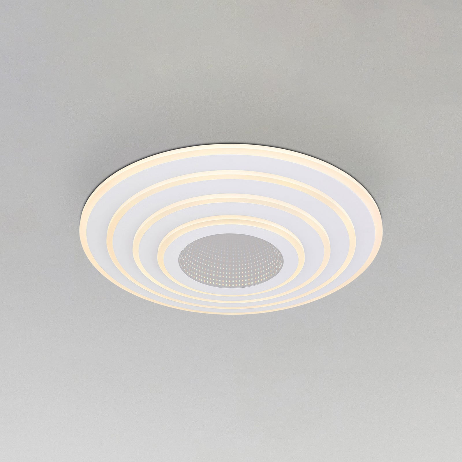 Jocelyn Smart LED Ceiling Light, White, CCT, Remote Control