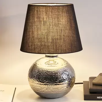 Pauleen Crystal Glow Tischlampe mit Glasfuß