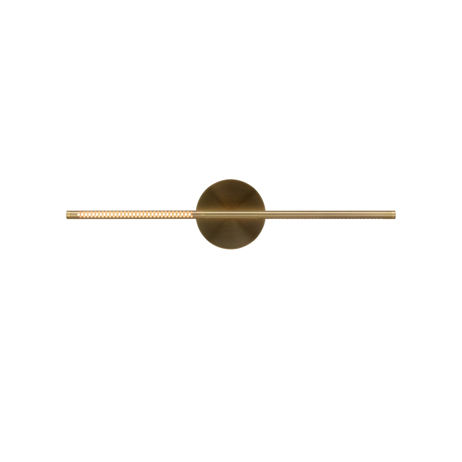 UMAGE LED wall light Omni, brass, length 74 cm