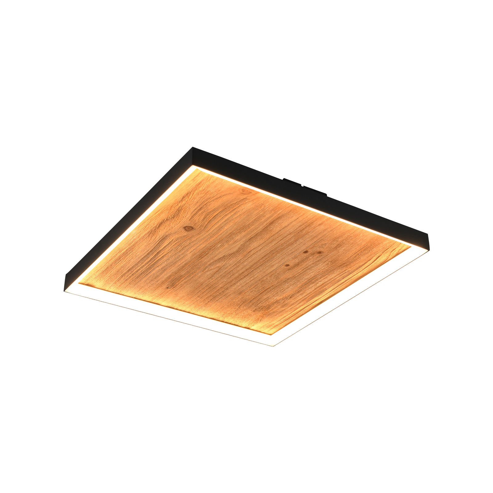 LED-taklampa Kalea, längd 45 cm, träfärgad, trä LED-taklampa Kalea, längd 45 cm, träfärgad, trä