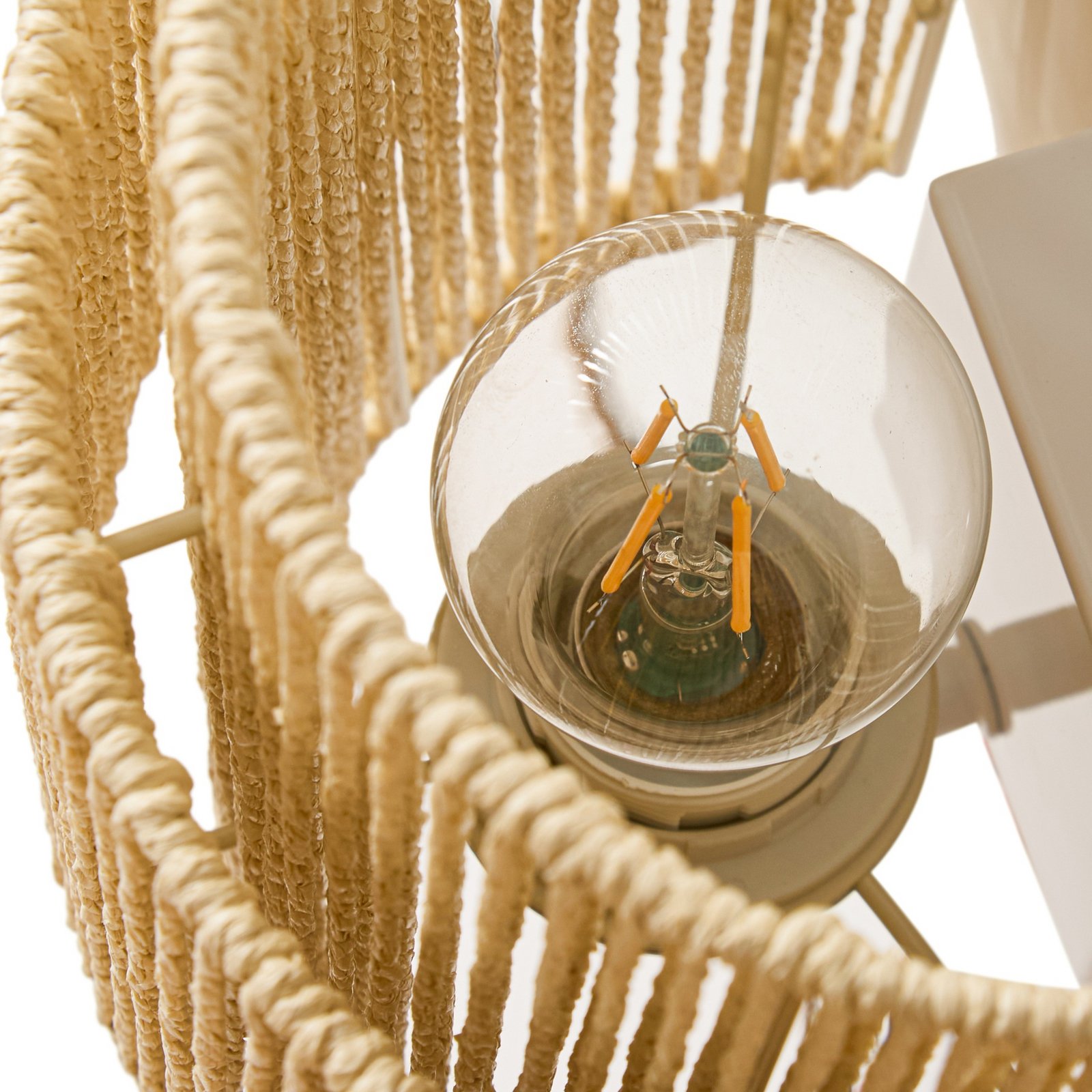 Anuva Wandleuchte, naturfarben, Höhe 25 cm, Papier - Lindby Anuva Wandleuchte, naturfarben, Höhe 25 cm, Papier - Lindby