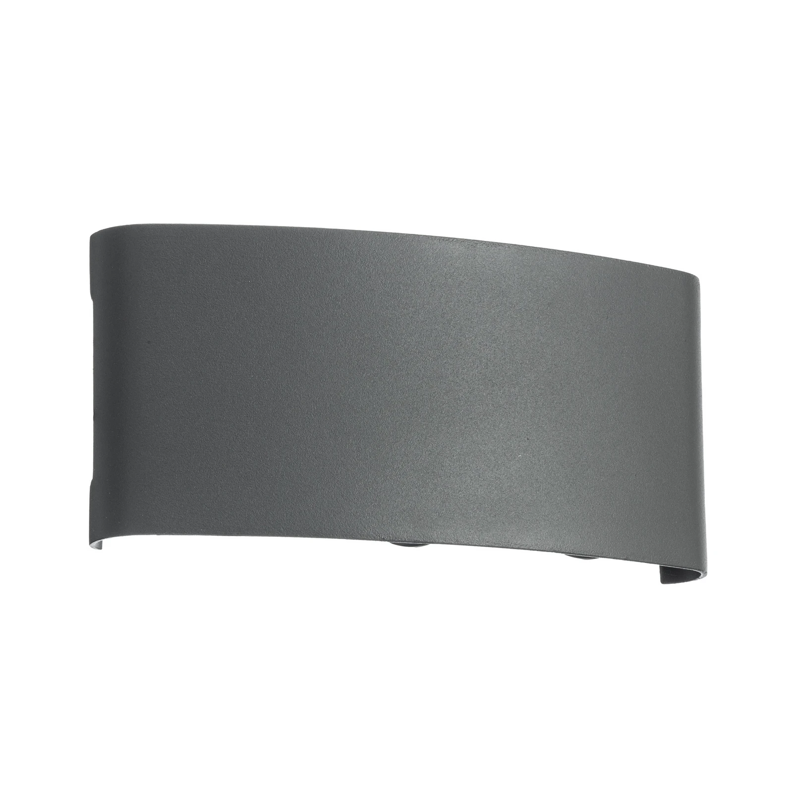 Lindby LED outdoor wall light Ithan, 3-bulb, anthracite, 17 cm