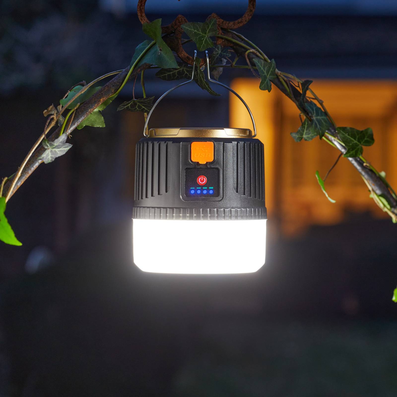 Lampa solarna LED Multi 300L, uniwersalna, pilot, USB