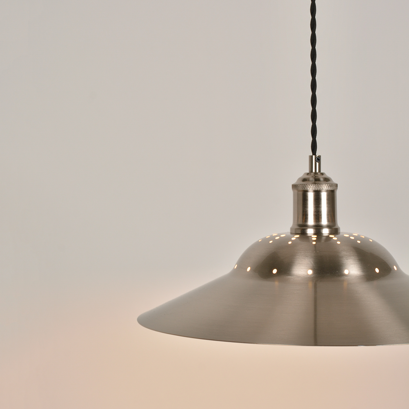 Louise viseća svjetiljka, aluminijska završna obrada, Ø 38 cm - Corep SAS