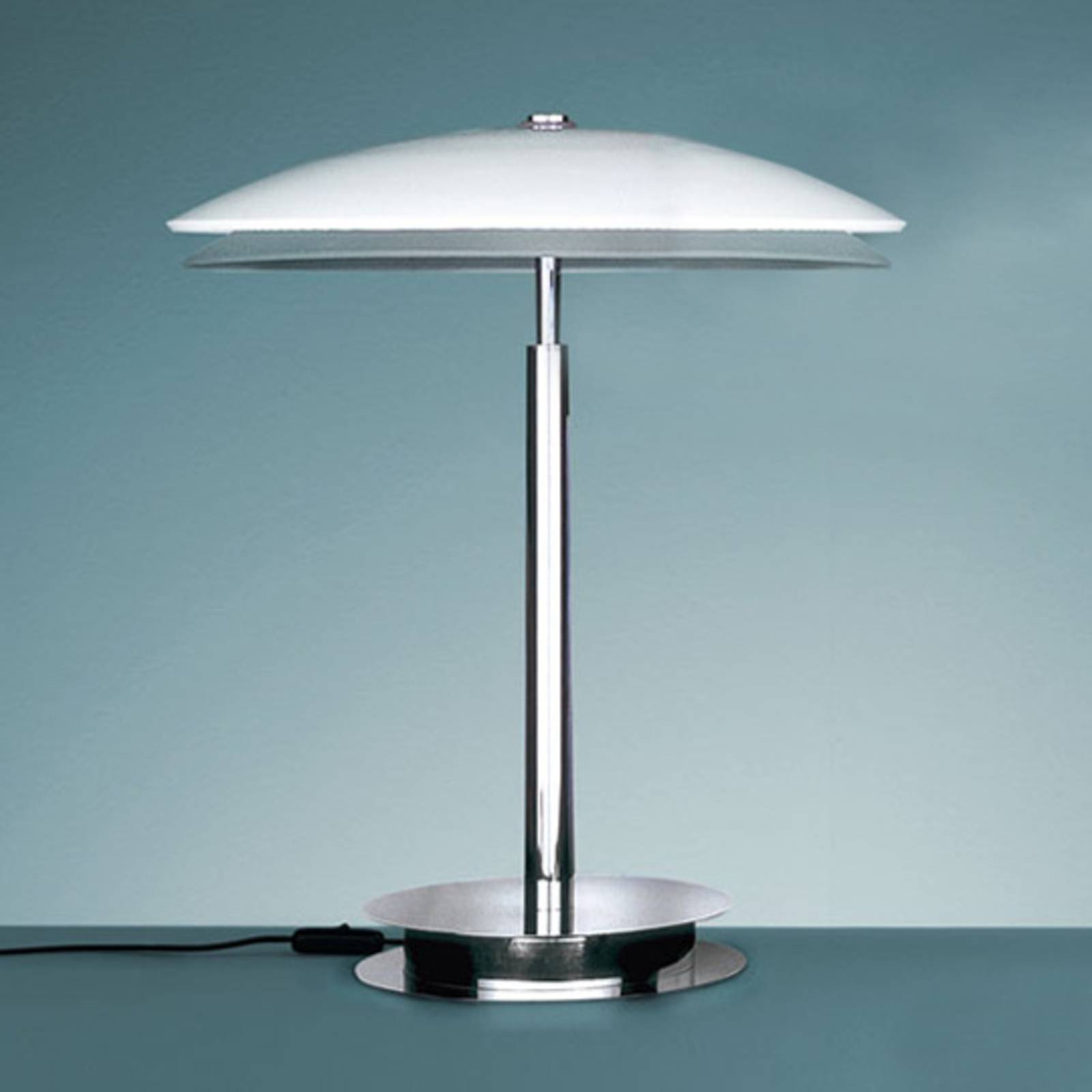 Image of Lampe à poser design 2280 TRIS blanche 