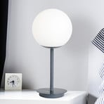 Boys table lamp grey