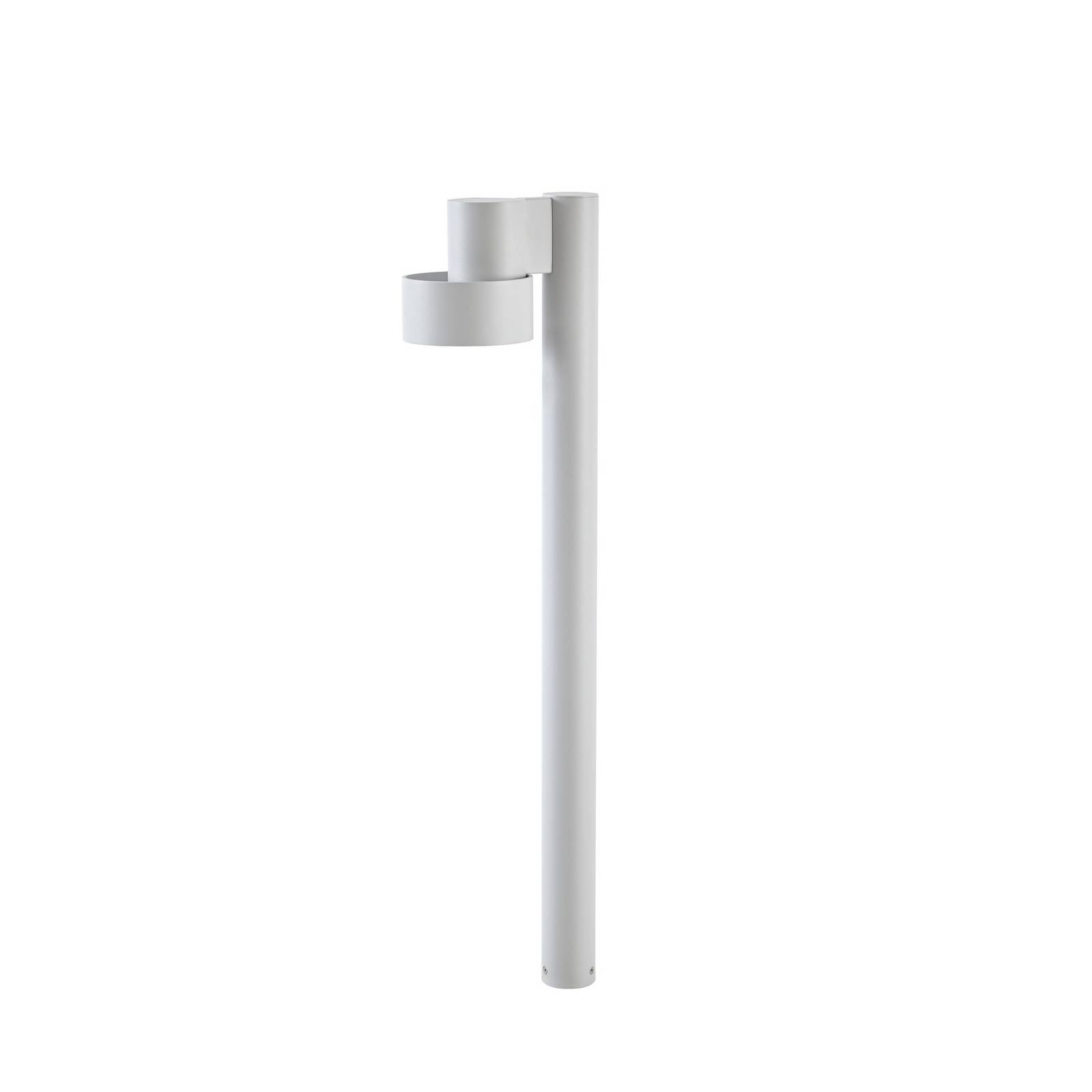 Lucande LED-Wegeleuchte Elune, grau, IP44, Höhe 77 cm