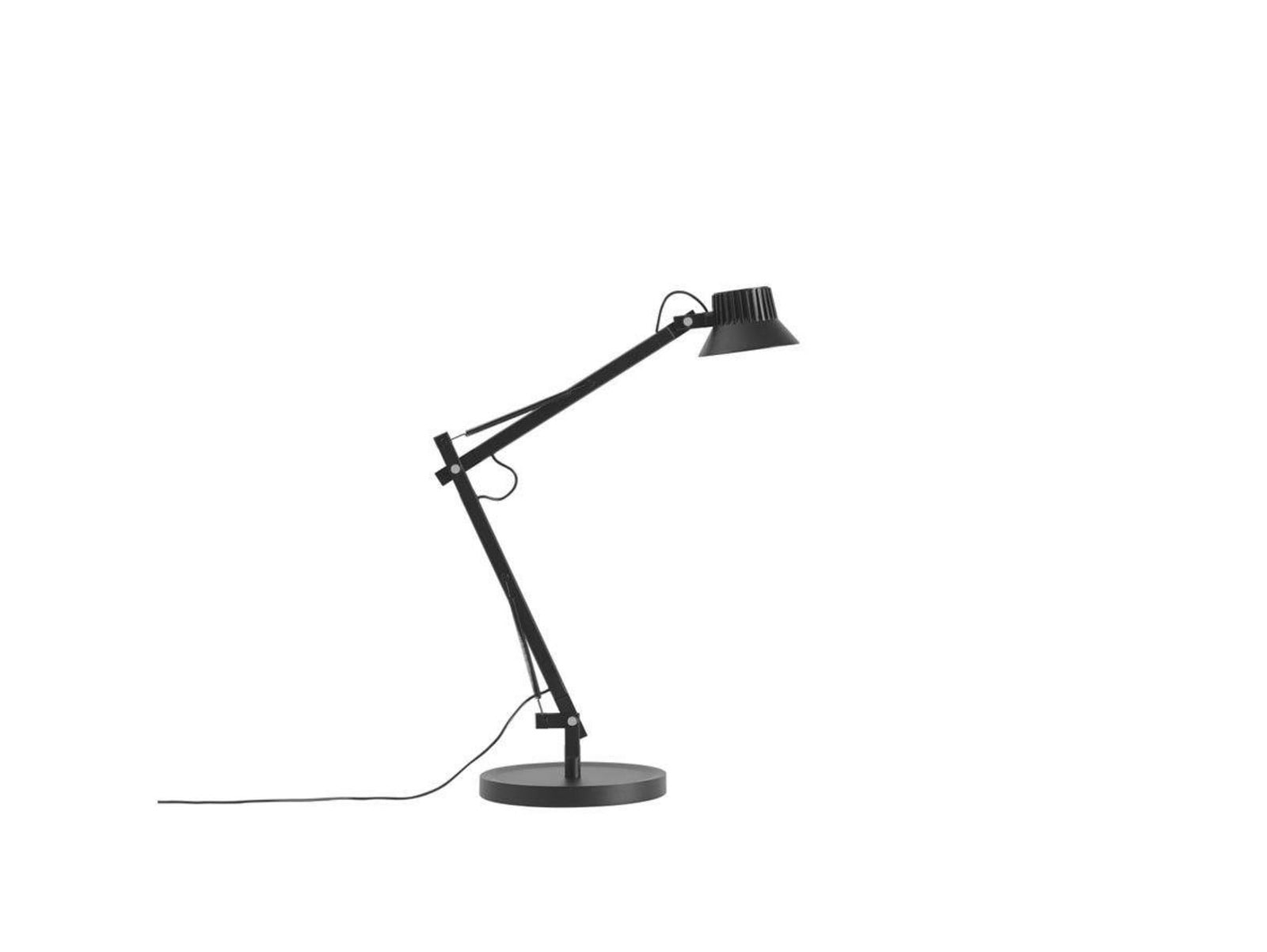 Dedicate Bordlampe S2 Black Muuto - Kontor / arbejdsværelse - Aluminium