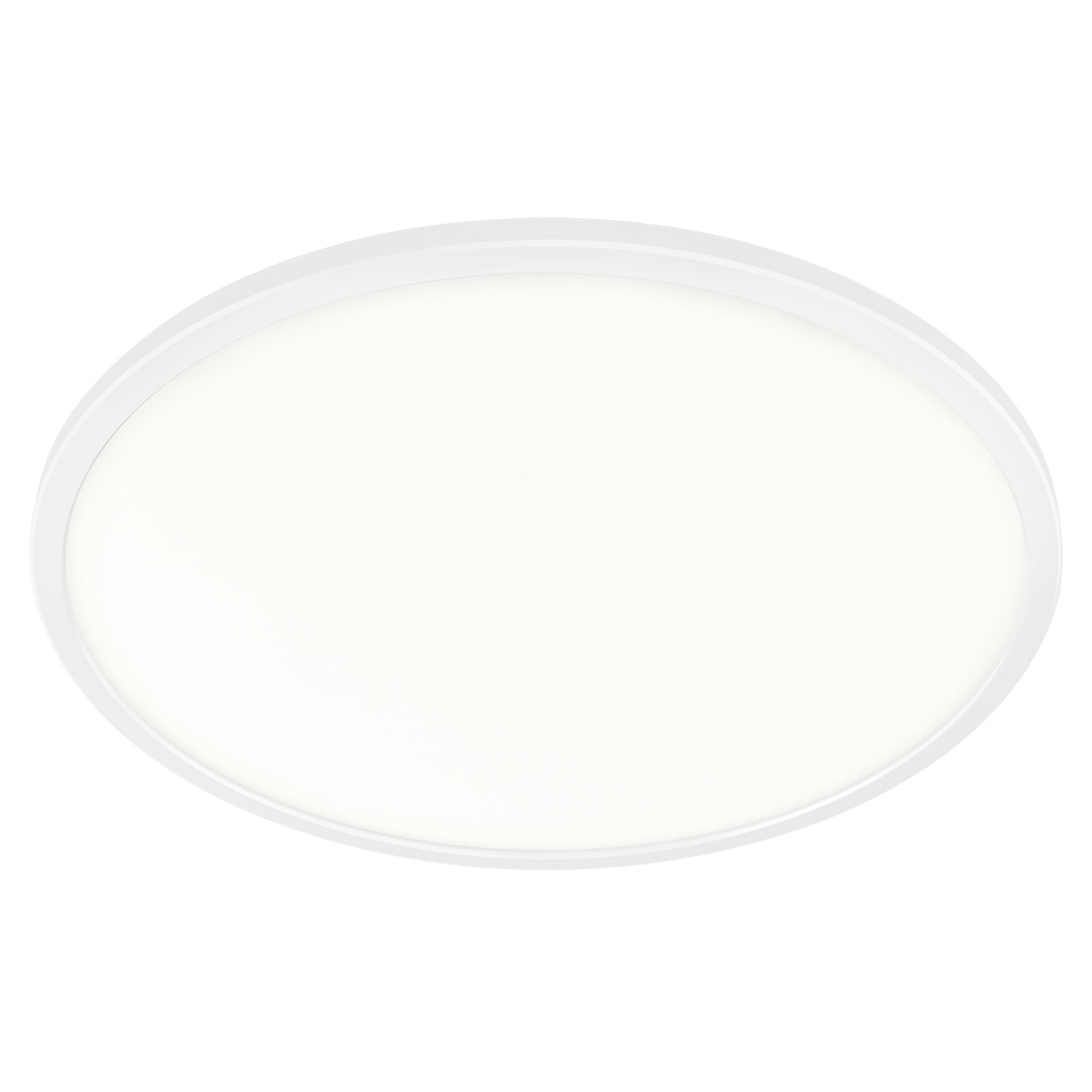 Nordlux LED ceiling light Bronx 2,700 K, Ø 42 cm, for Living / Dining Room, plastic, metal, 22 W, energy efficiency: A+, H: 2.3 cm