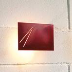 Knikerboker Des.agn - designer wall lamp, red