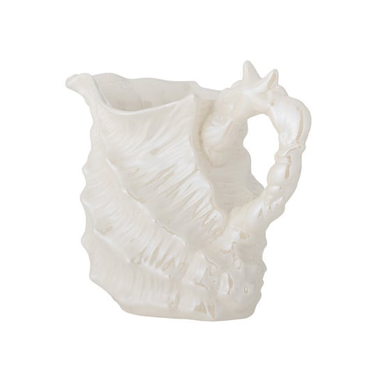 Shellie Krug, vit, höjd 18 cm, keramik – Bloomingville