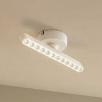 Lindby LED spotlight Eldrin, white, 1-bulb, light points