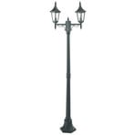 Rimini/Milano 2 Outdoor Park Lamp w/Anchoring Support Black - Norlys