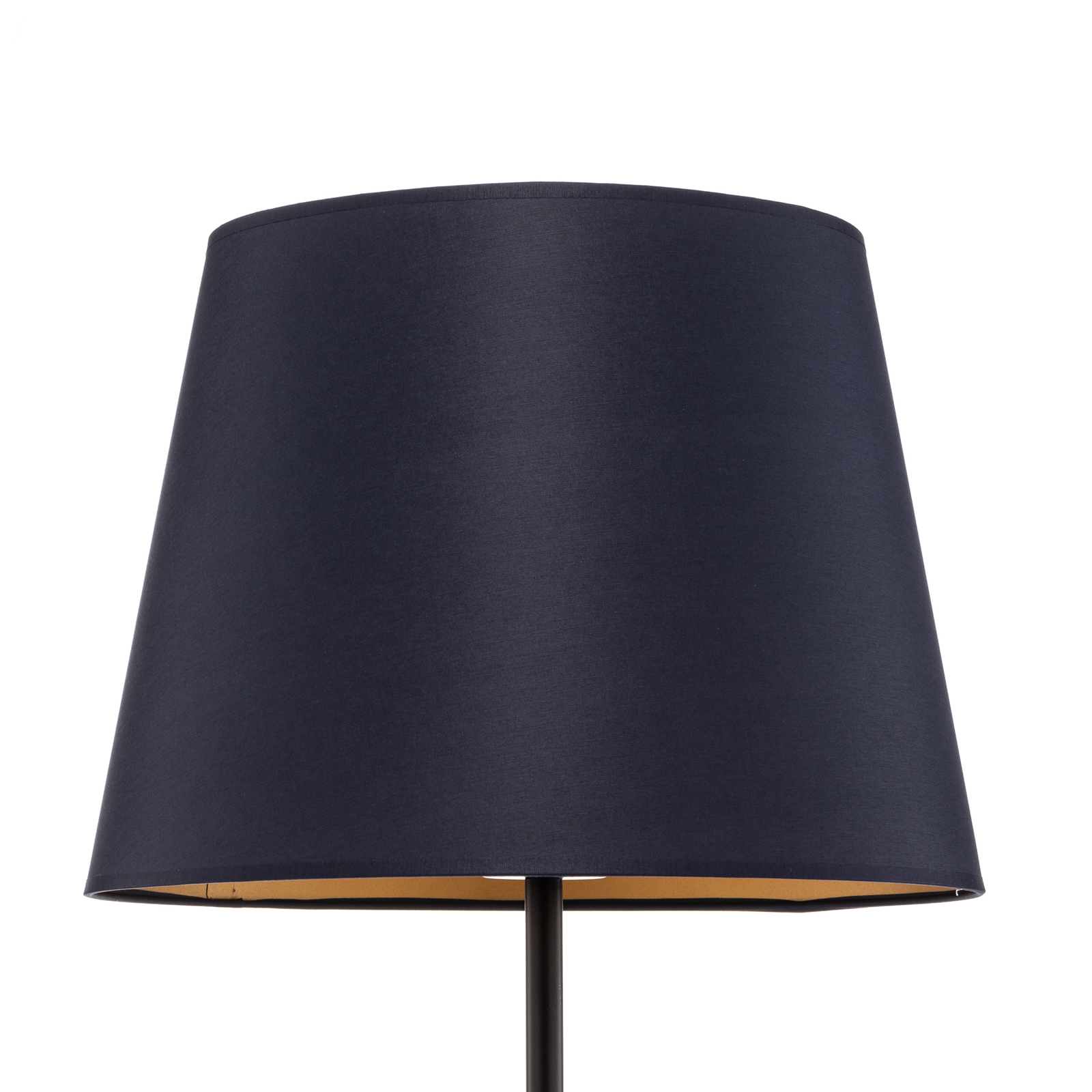 Soho floor lamp, conical, straight, blue/gold