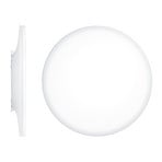 Candeeiro de parede Zumtobel Caela Ø 43cm 2400lm branco/branco