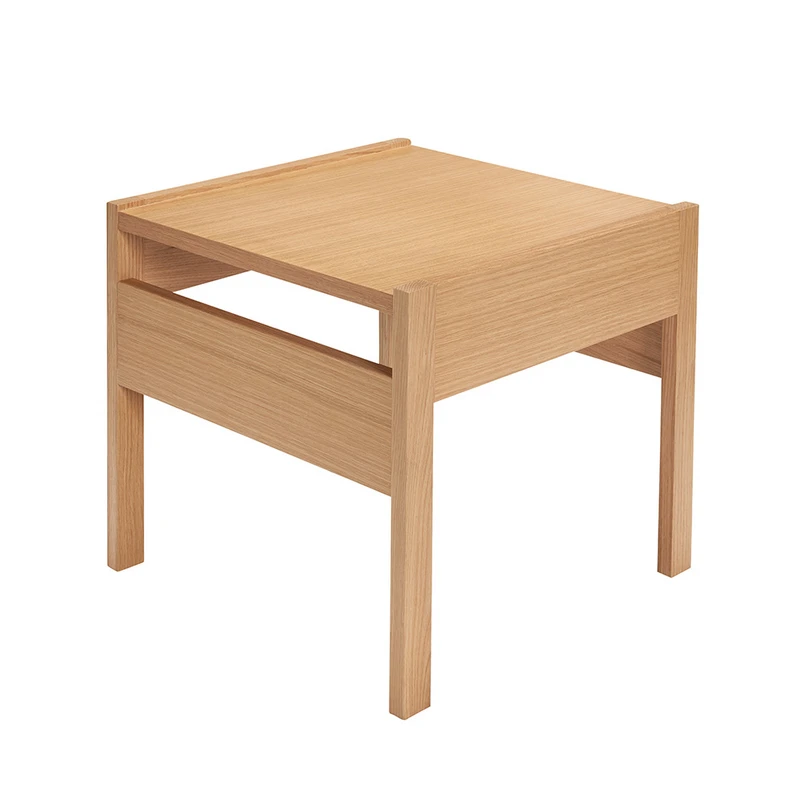 Produktfoto för Hübsch - Forma Side Table Natur - Sidobord - Natur - 50 x 51 x H45 cm