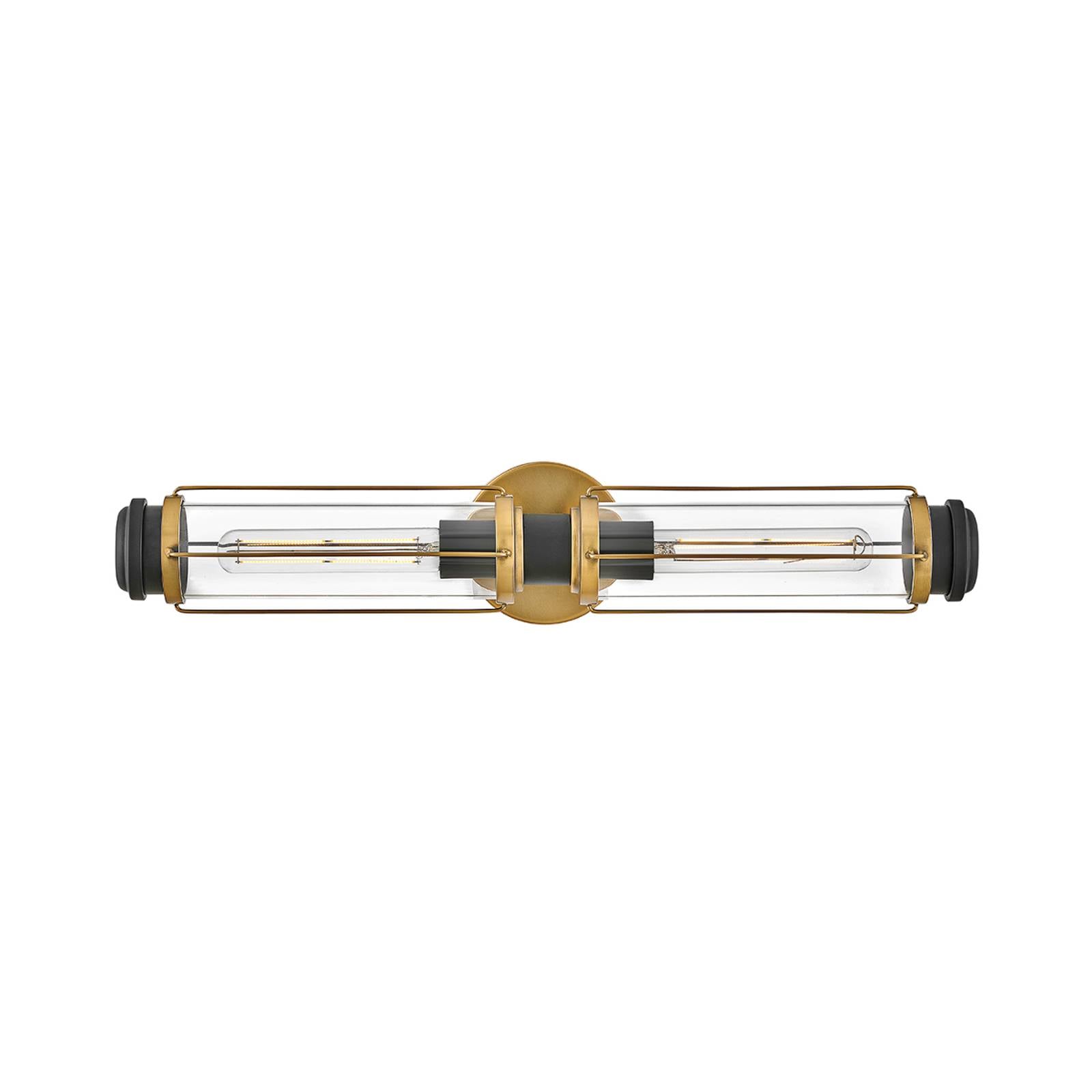 Hinkley Masthead Wandlampe E27 Heritage Messing & Schwarz IP44 HK-MASTHEAD2-HBBK