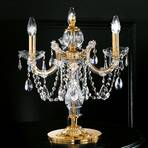 Magnificent three-bulb table lamp Maria Teresa