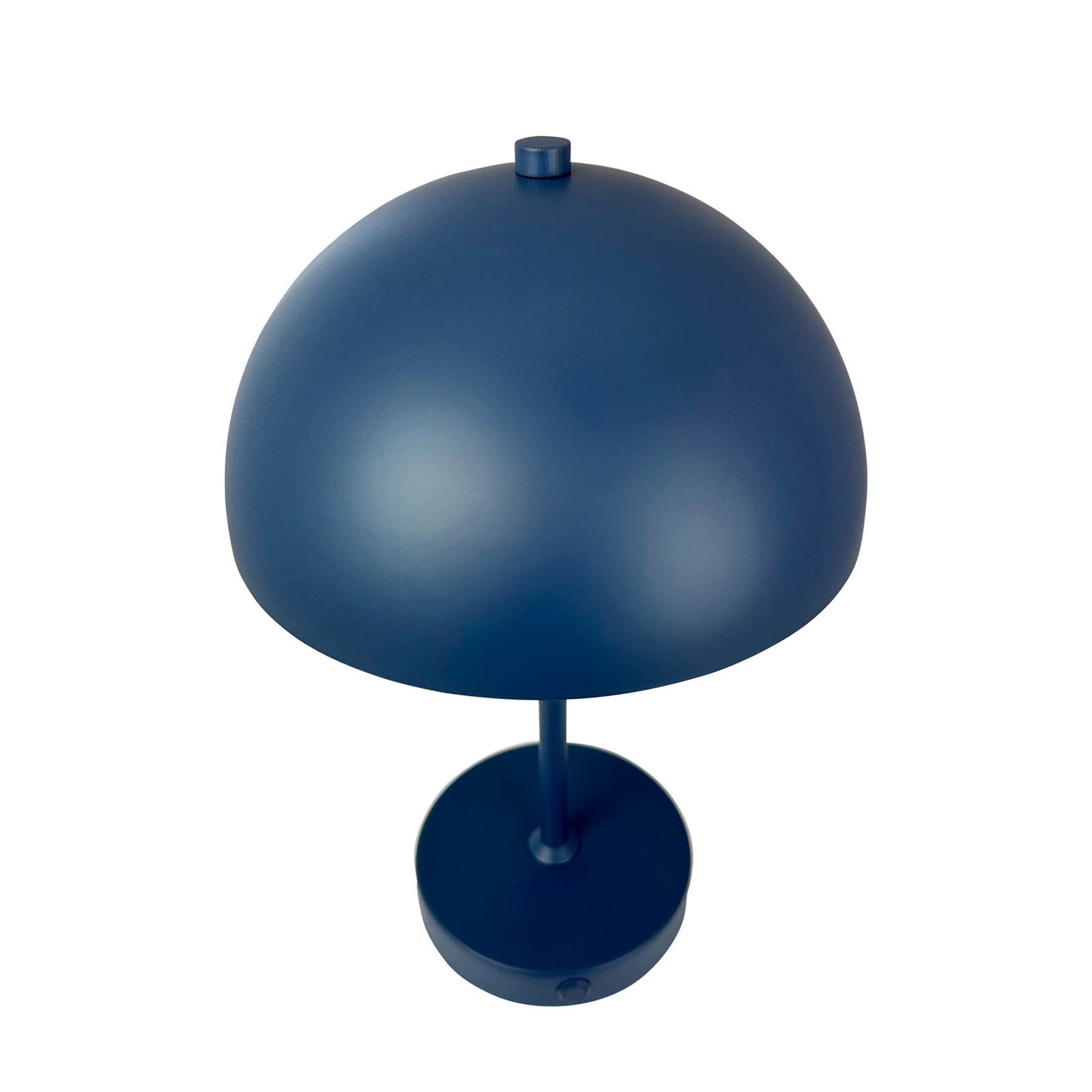 Dyberg Larsen Stockholm rechargeable table lamp, blue