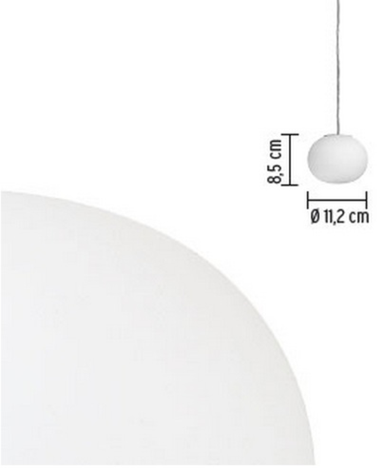 Tienidlo pre Glo-Ball Mini S Závěsná Lampa - Flos