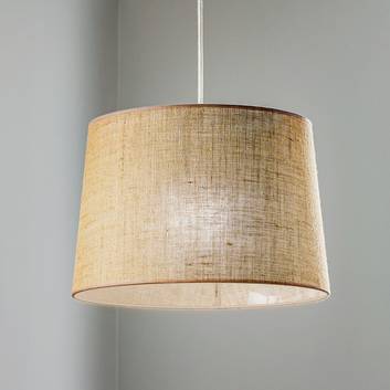 Hanglamp Jute, natuurlijk bruin, Ø40cm 1-lamp