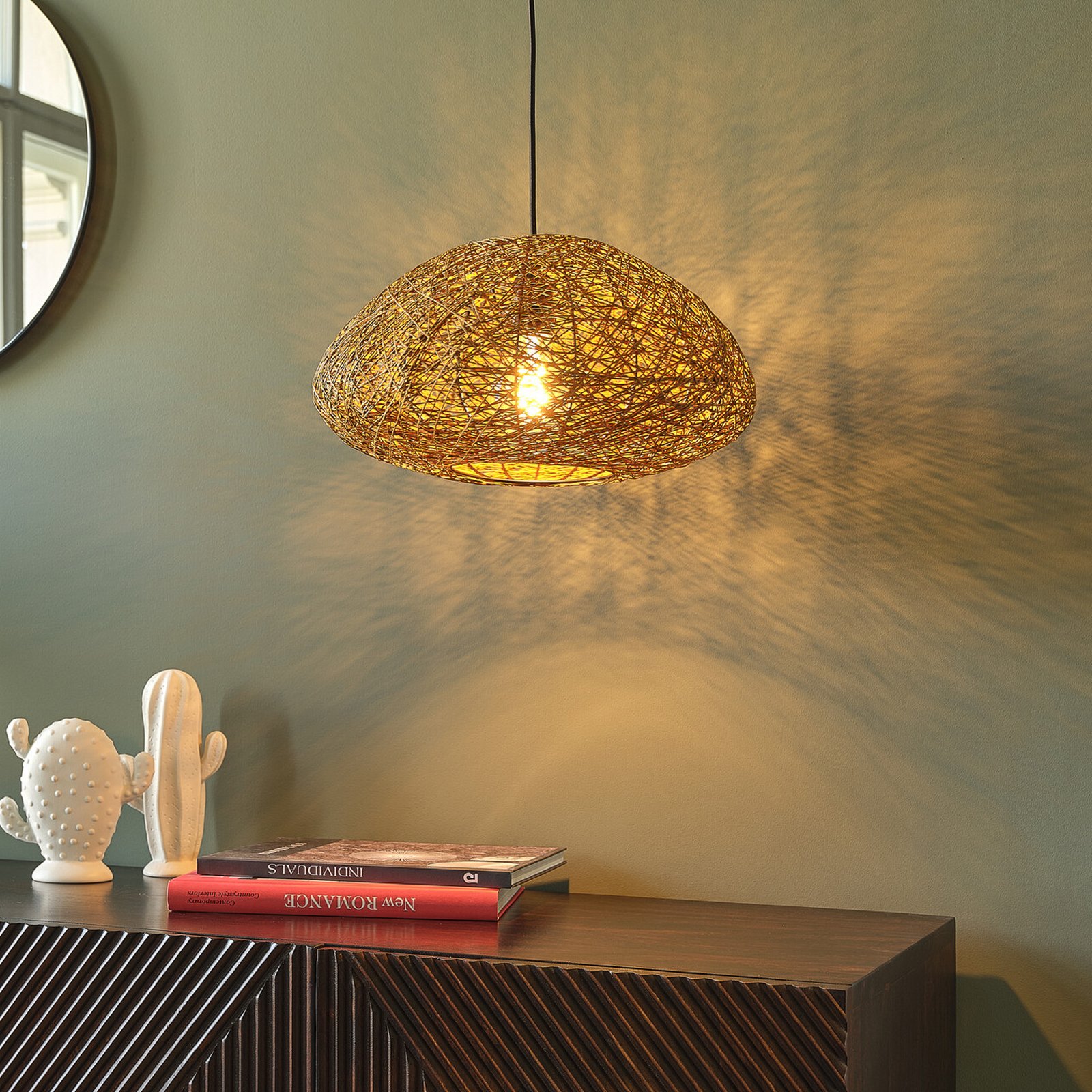 Lampada a sospensione OSRAM Decor Paper Drop, a 1 luce, beige, E27