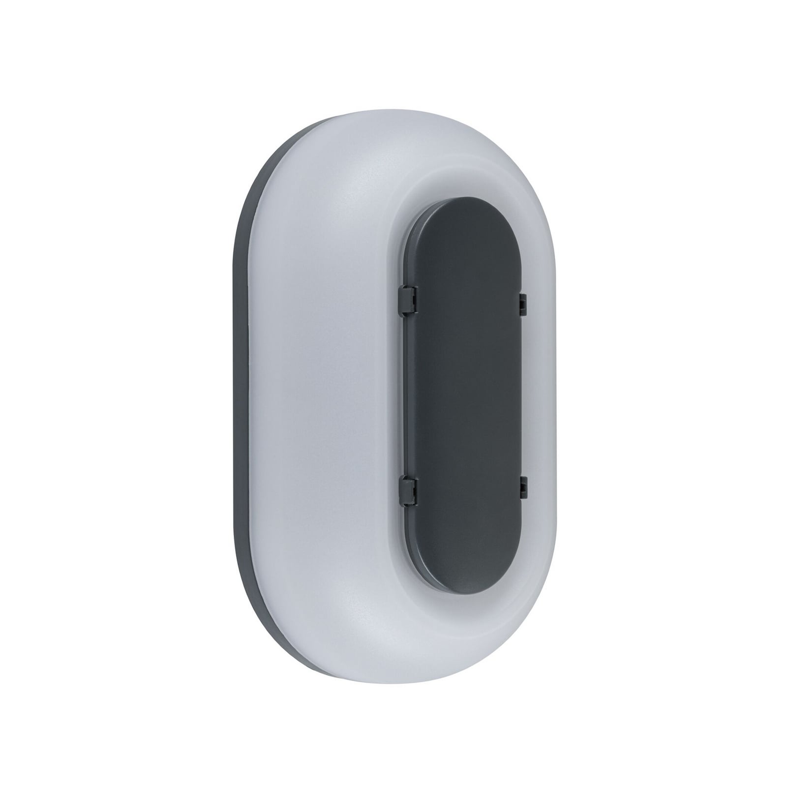 Paulmann LED-vägglampa Elunor, antracit, höjd 21 cm, CCT