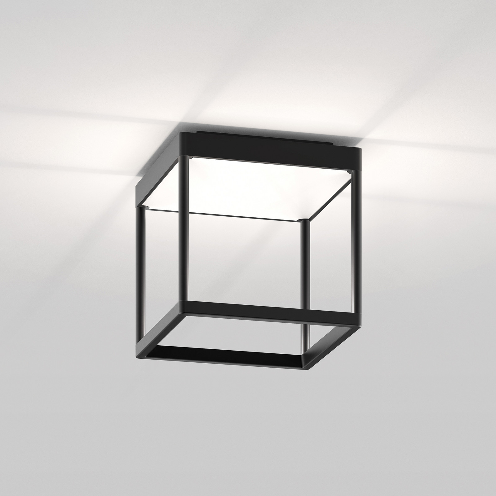 serien.lighting Reflex 2 S 200 negru/alb mat
