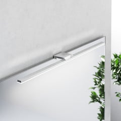 LED tükörvilágítás Triga IP44, króm, 60cm, 3,000K