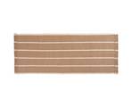 Calm Kelim Runner 80x200 Dark Sand/Off-White - ferm LIVING