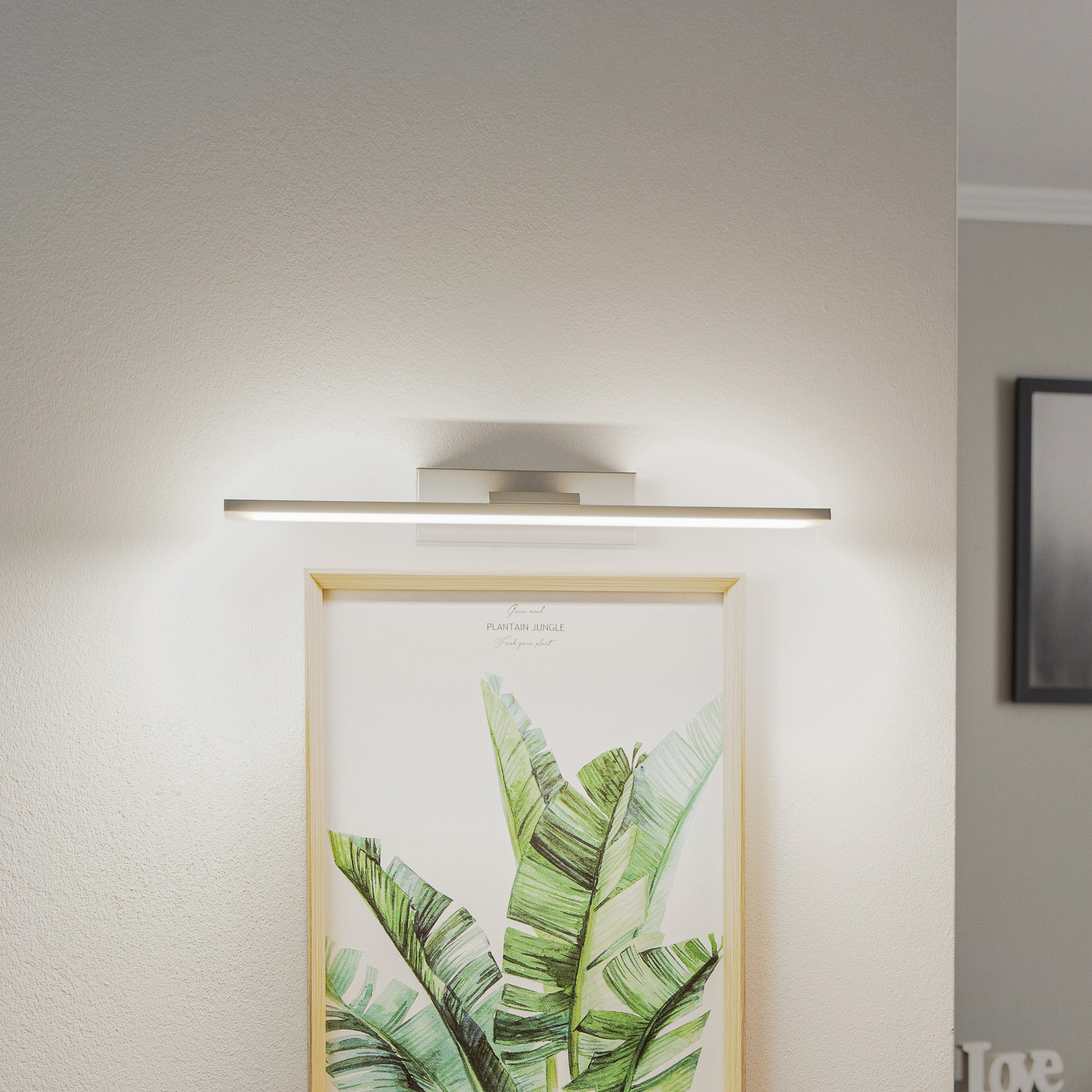 LED wall light Miroir mirror/pictures 40 cm aluminium