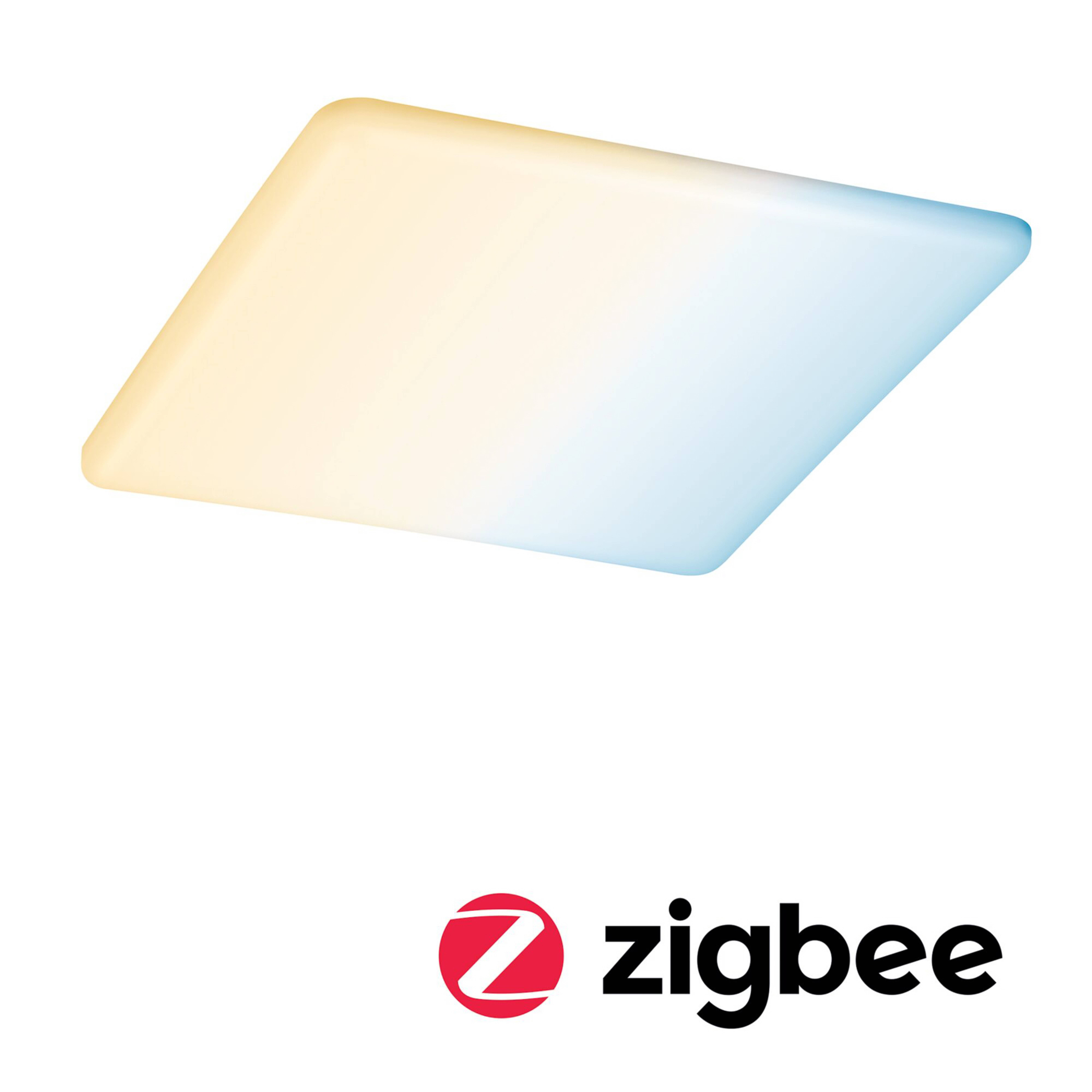 Paulmann LED-Panel Veluna eckig CCT ZigBee 21,5cm