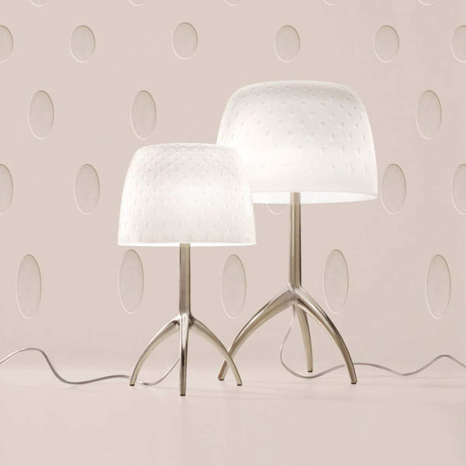 Foscarini Lumiere 30 Tischlampe Blasenglas