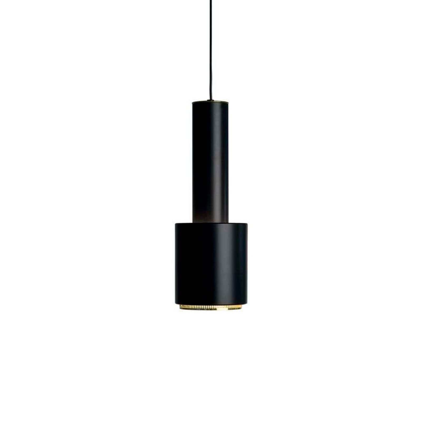 A110 Hand Grenade Závěsná Lampa Black/Brass - Artek