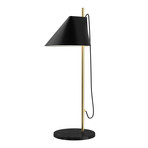 Louis Poulsen Marmor-Tischlampe Yuh Brass