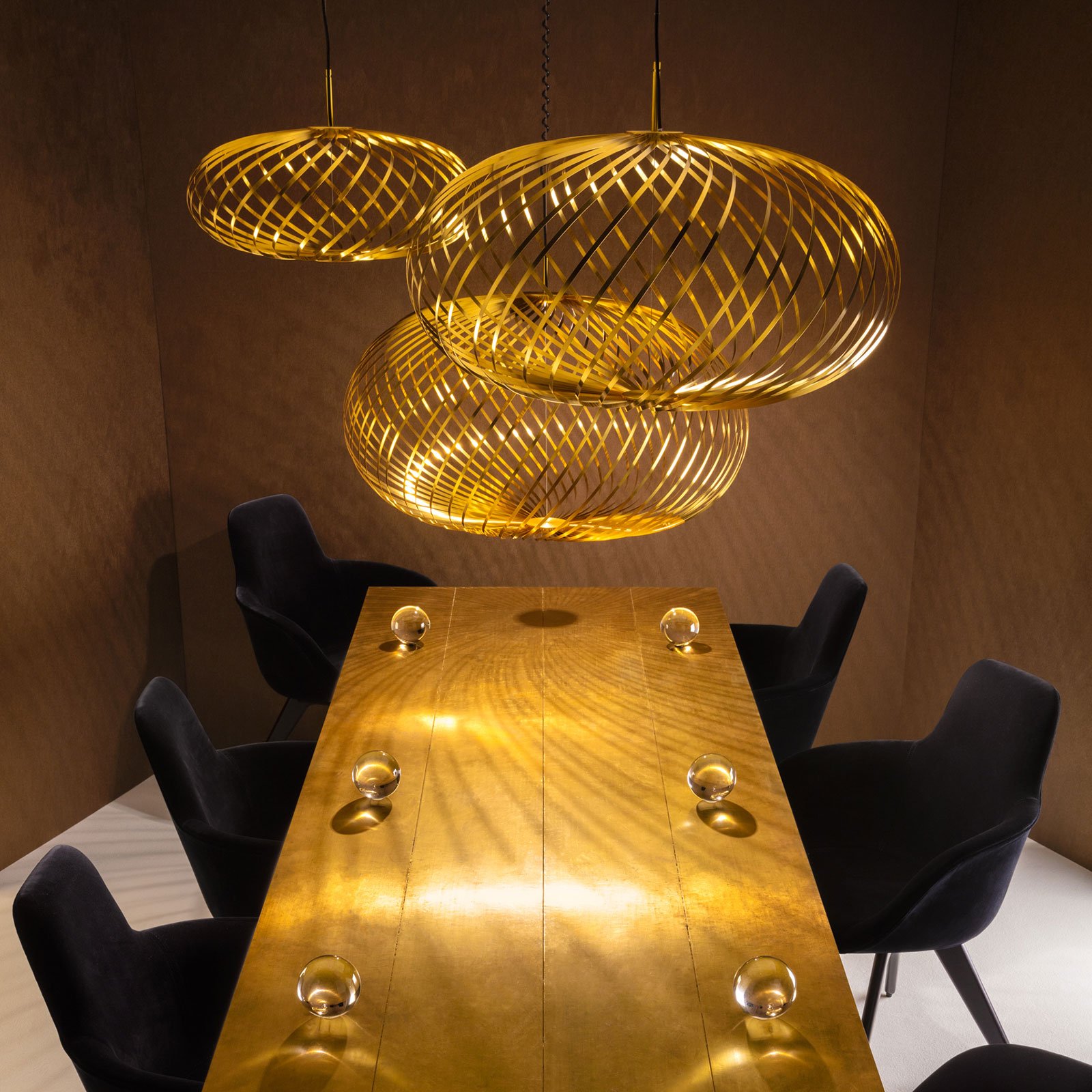 Spring Suspension Medium Brass - Tom Dixon