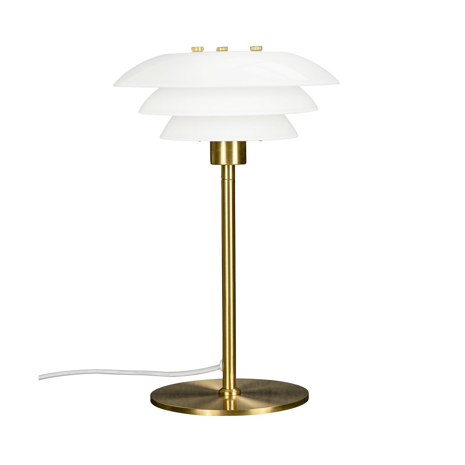 DL20 Stolna lampa Opal/Mesing - DybergLarsen