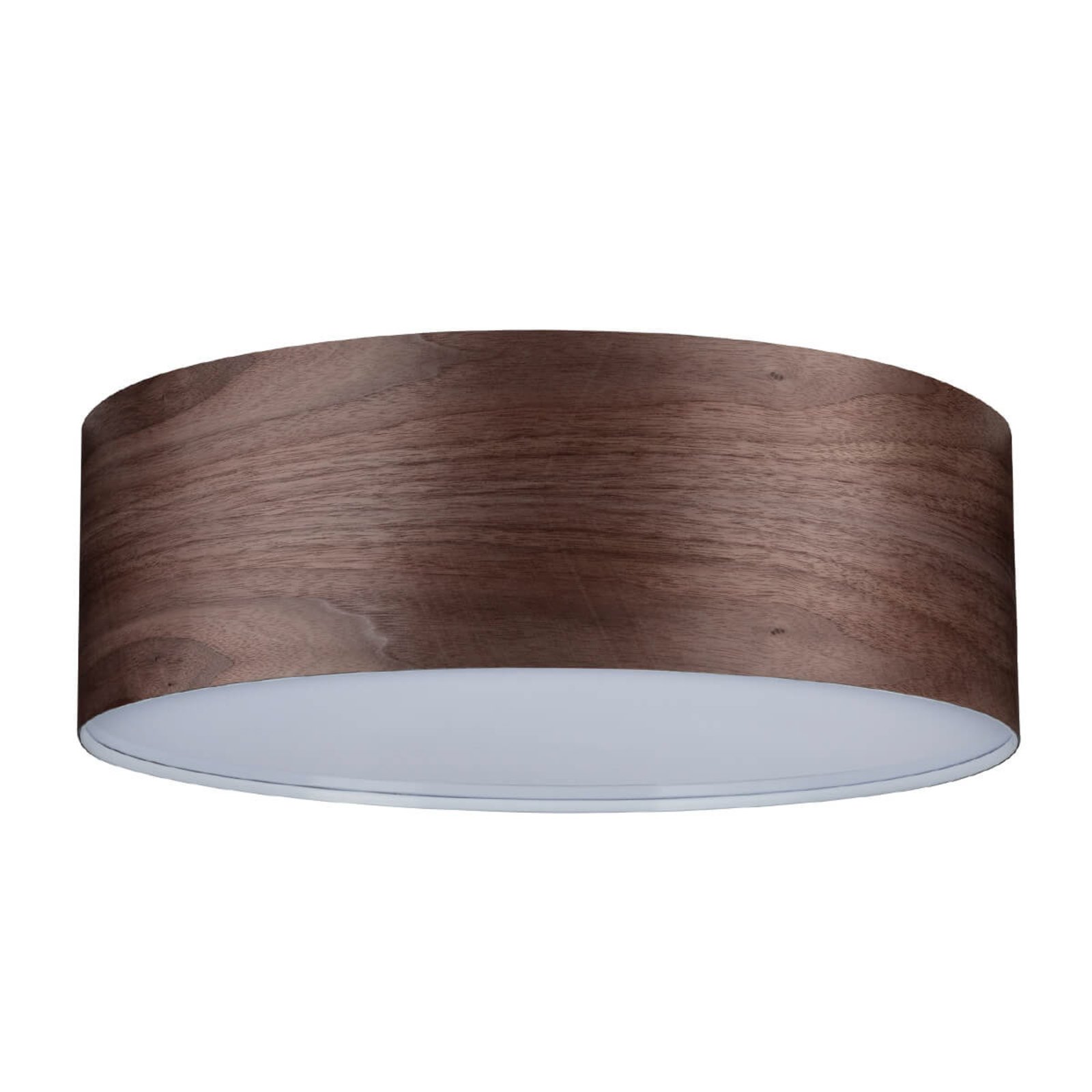 Liska Plafondlamp Dark Hout/Metal - Paulmann