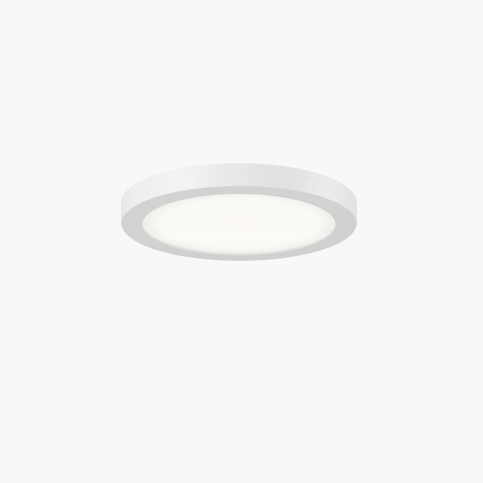 Prios LED-Deckenlampe Aureka, Bewegungsmelder, Ø 23 cm, weiß