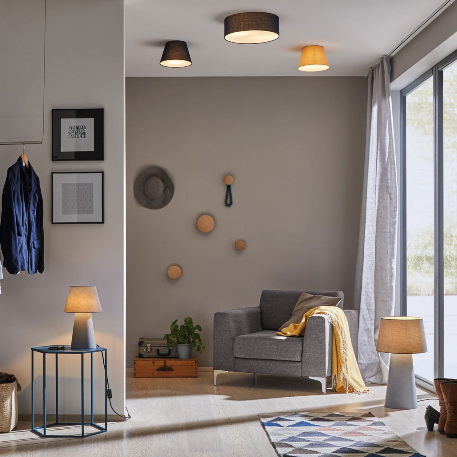 Mari Taklampe Blue - Paulmann