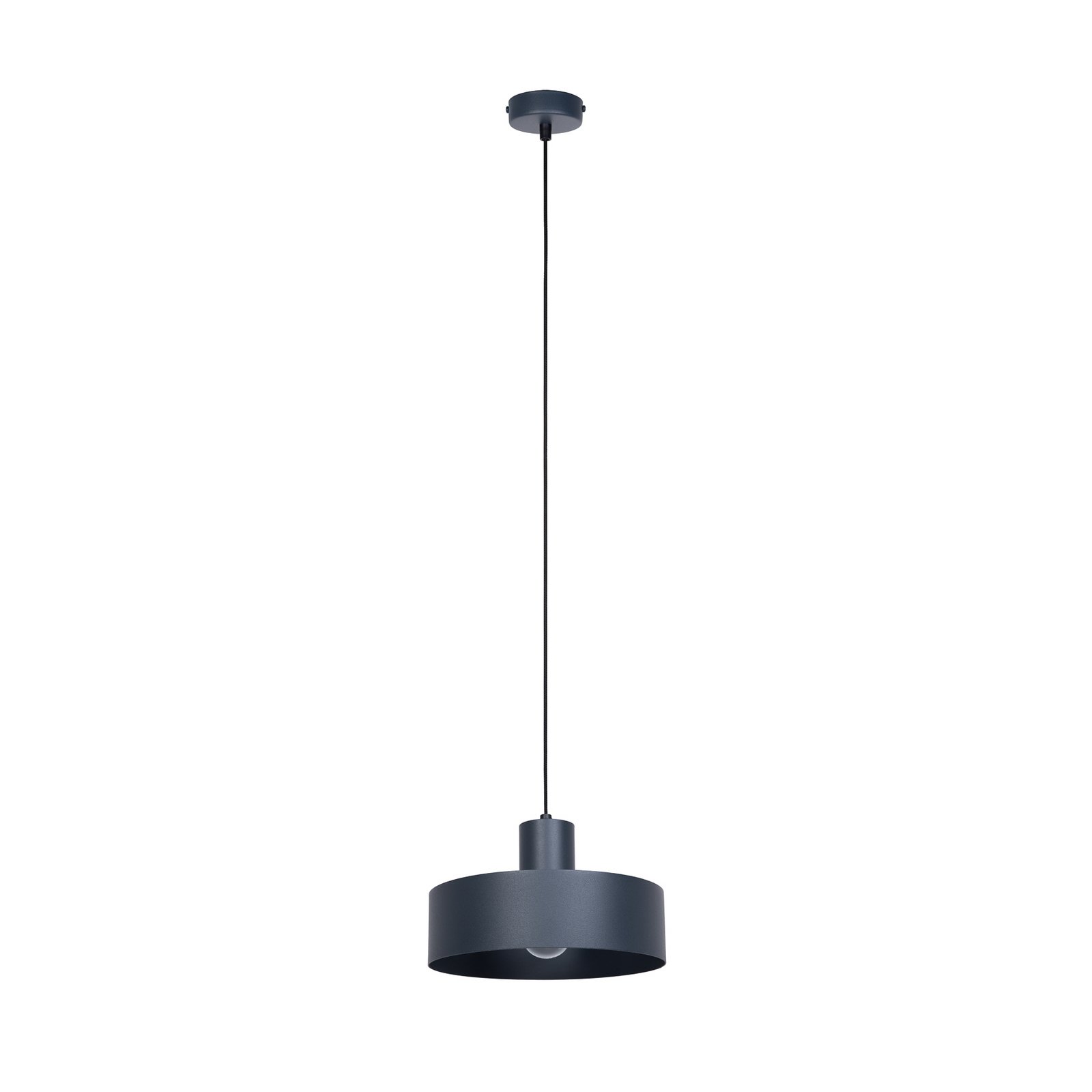 Hängeleuchte Rif M, anthrazit, 1-flammig, Ø 25 cm, Stahl