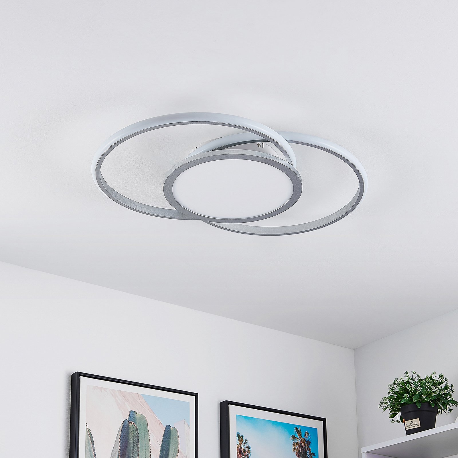 Senne Plafondlamp S Silver - Lucande
