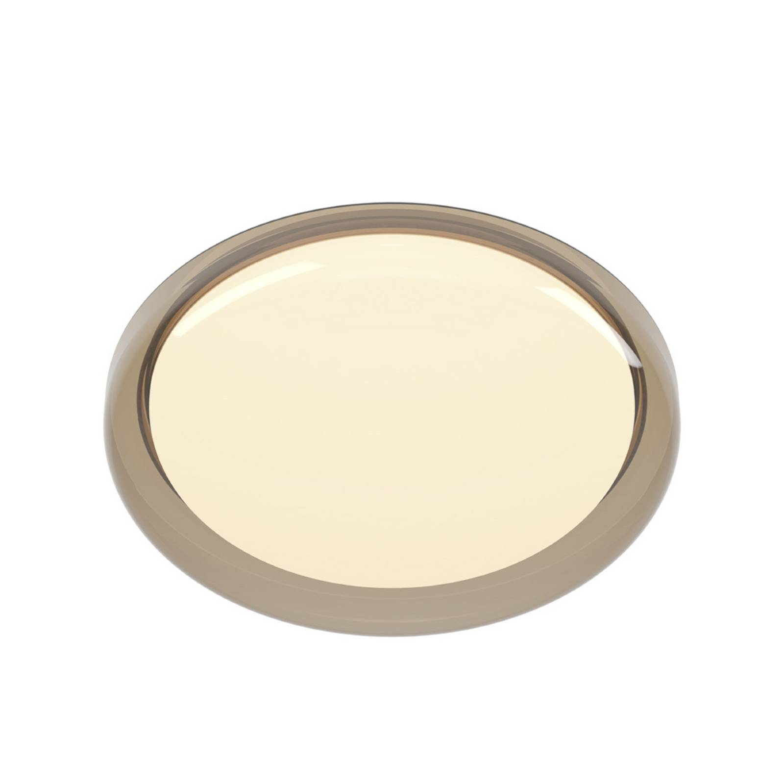 EGLO LED-Deckenleuchte CONISTARINO, braun, Ø 40 cm, CCT