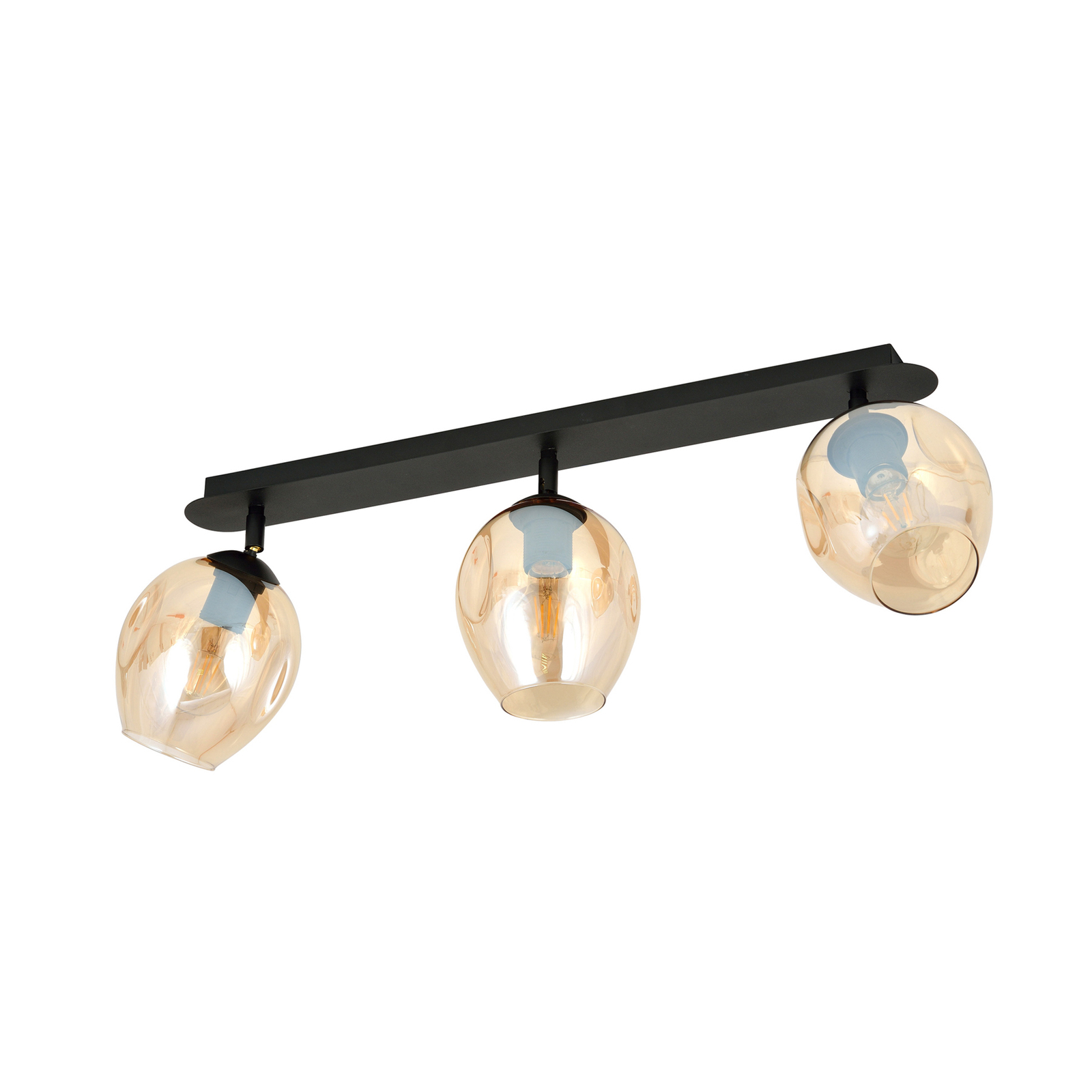 Plafondlamp Flow 3 3-lamps amber