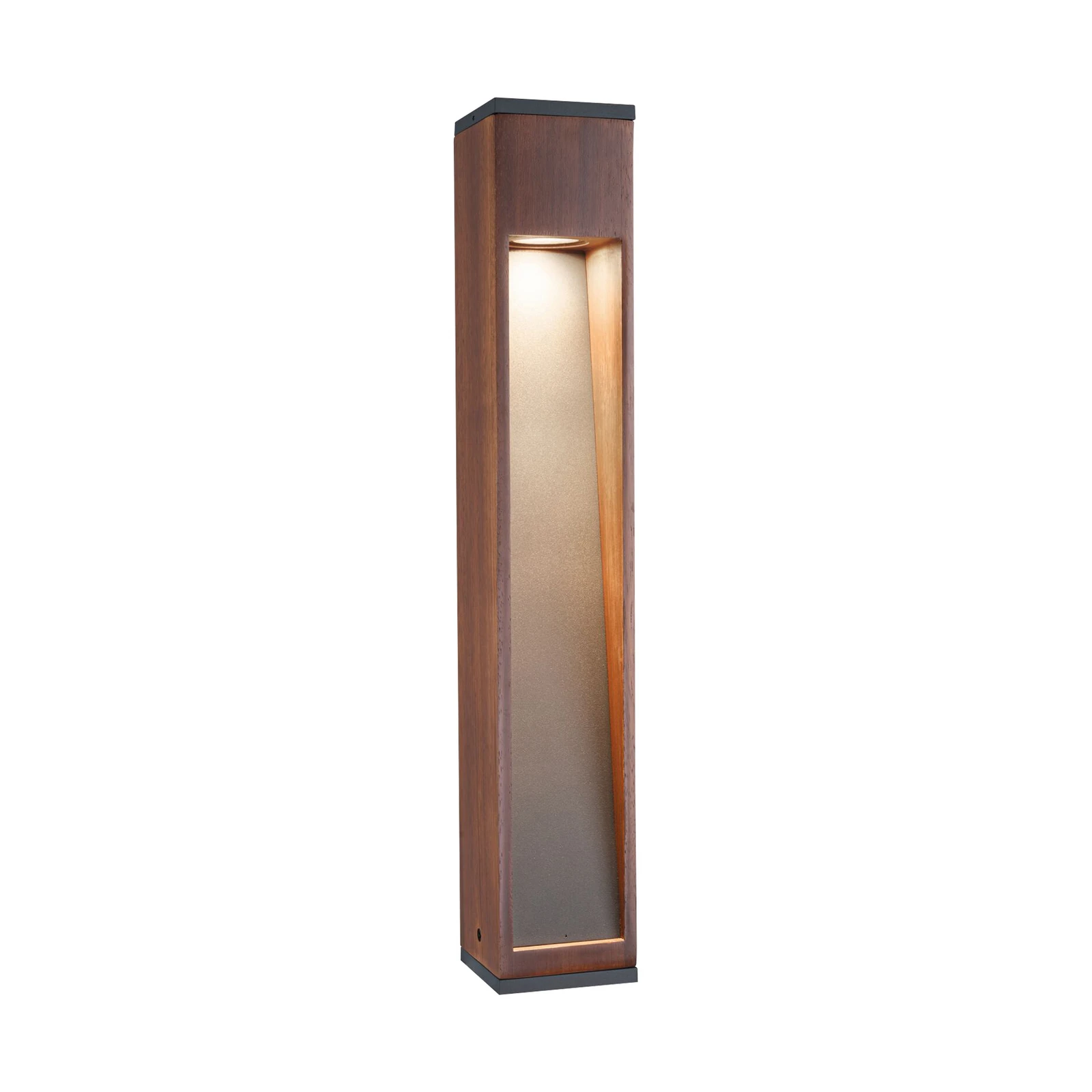 Paulmann Trabia LED-Sockelleuchte Holz, Höhe 60 cm