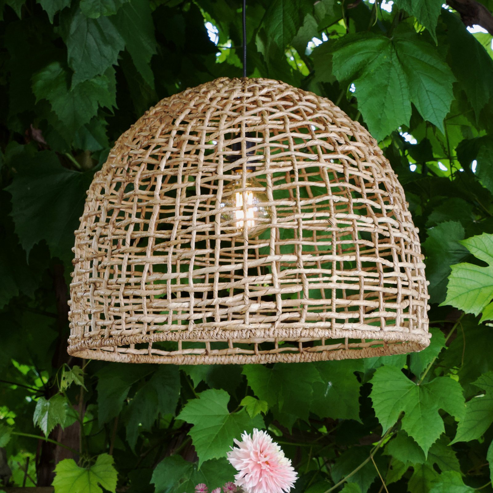 PR Home udendørs hængelampe Cebu, Ø 46 cm, kabel 2,5 m, IP44