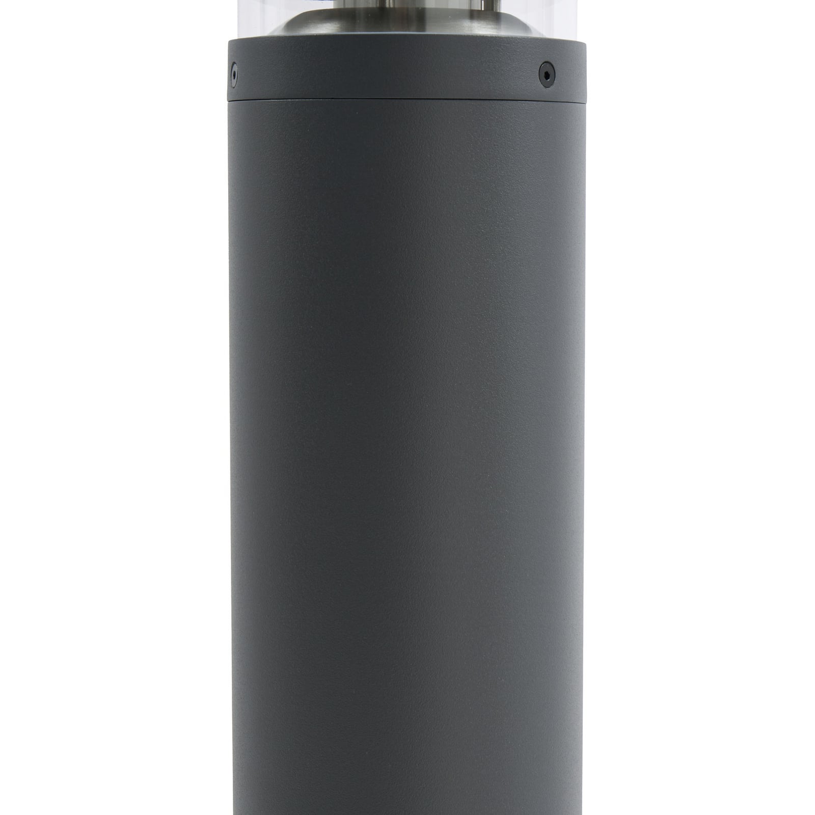Skagena LED-gatelampe, høyde 90 cm, IP54, aluminium, antrasitt - Lucande